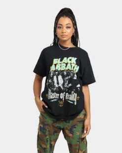 Black Sabbath Master Of Reality Vintage T-Shirt Black