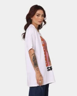 Spice Girls Ginger Spice T-Shirt White -Mitchell & Ness Shop 08001018 YW100 womens 0050