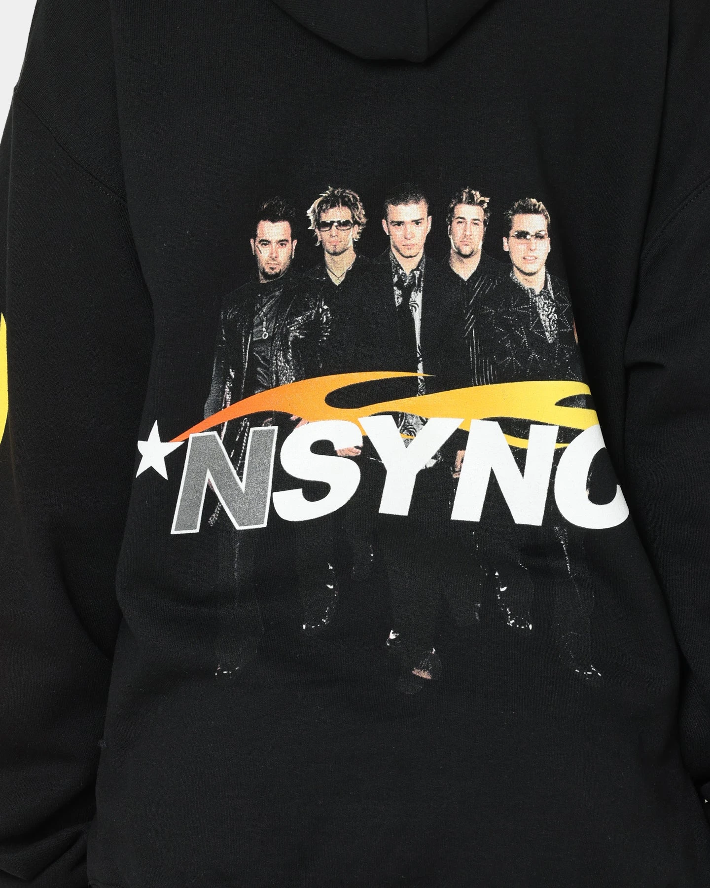 NSYNC Flame Photo Hoodie Black NSYNC Flame Photo Hoodie Black -Mitchell & Ness Shop 08001037 YB001 womens 0050