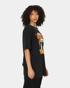 NSYNC No Strings Attached T-Shirt Washed Black 6 NSYNC No Strings Attached T-Shirt Washed Black -Mitchell & Ness Shop 08001038 YW607 womens 0050