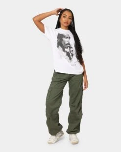 TUPAC Keep Ya Head Up T-Shirt White -Mitchell & Ness Shop 08001047 YW100 womens 0030