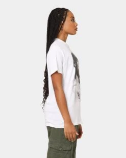 TUPAC Keep Ya Head Up T-Shirt White -Mitchell & Ness Shop 08001047 YW100 womens 0060