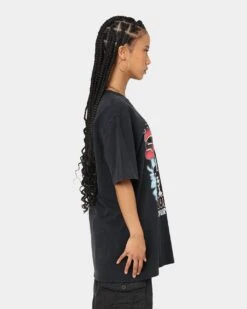 Black Sabbath Sabotage Tour '75 T-Shirt Washed Black -Mitchell & Ness Shop 08001048 YW607 womens 0050