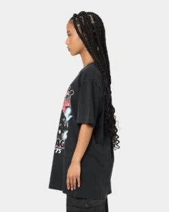 Black Sabbath Sabotage Tour '75 T-Shirt Washed Black -Mitchell & Ness Shop 08001048 YW607 womens 0060