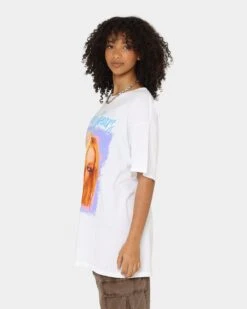 Britney Spears 80s Pastel T-Shirt White 7 Britney Spears 80s Pastel T-Shirt White -Mitchell & Ness Shop 08001051 YW100 womens 0060