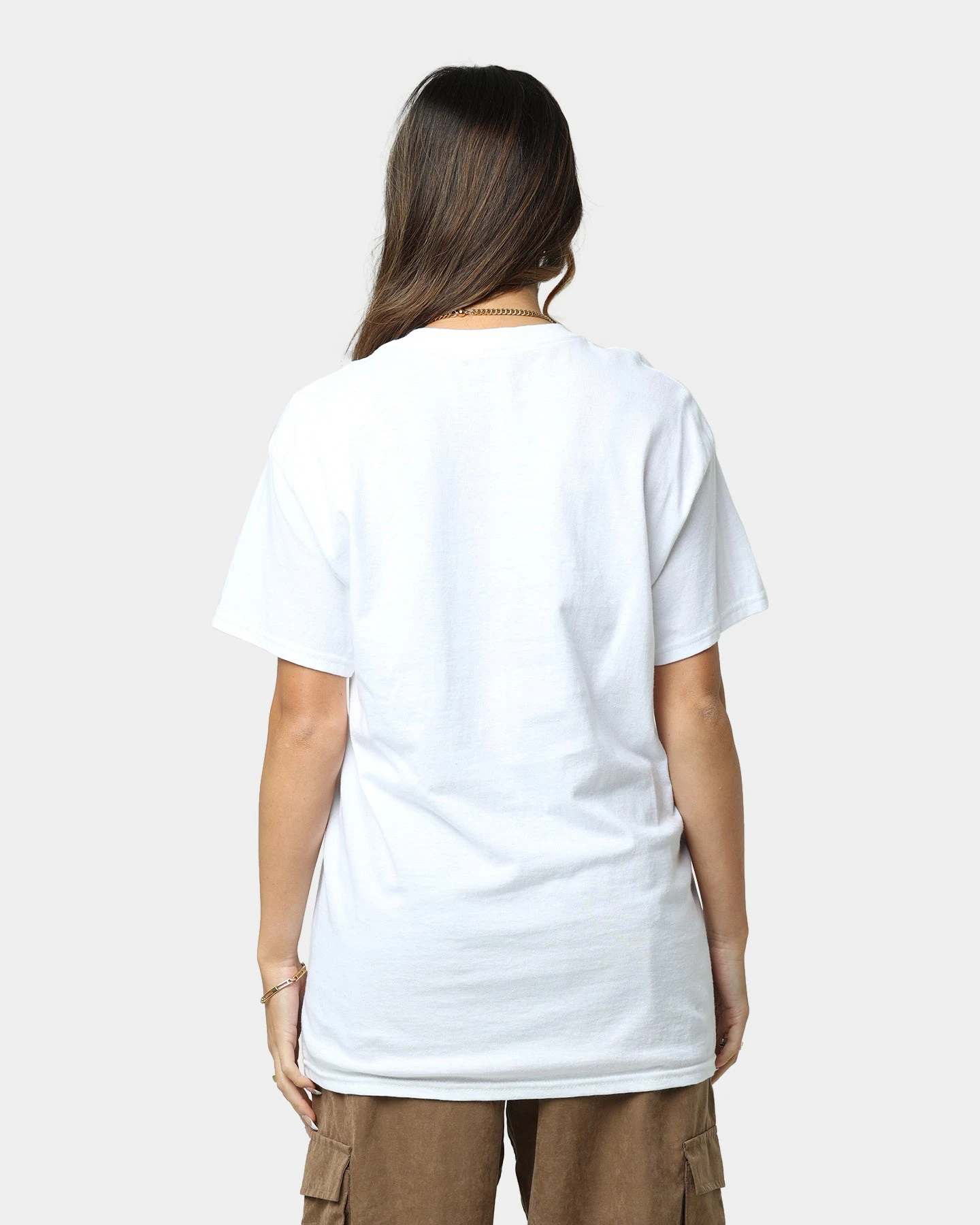 Justin Bieber Peaches T-Shirt White Justin Bieber Peaches T-Shirt White -Mitchell & Ness Shop 08001067 YW100 womens 0040