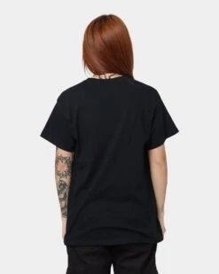 YUNGBLUD Universal Music X YUNGBLUD Stencil Photo T-Shirt Black -Mitchell & Ness Shop 08001075 YB001 womens 0040