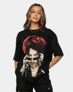 YUNGBLUD Life On Mars Tour Vintage T-Shirt Washed Black