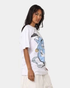 Disney Genie Vintage T-Shirt White -Mitchell & Ness Shop 08001157 YW100 womens 0050