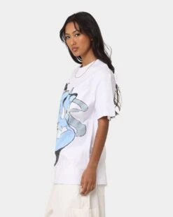 Disney Genie Vintage T-Shirt White -Mitchell & Ness Shop 08001157 YW100 womens 0060