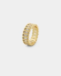Raising Hell Women's Light Catcher Ring Gold -Mitchell & Ness Shop 09000545 YG200 default 0020