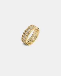 Raising Hell Women's Light Catcher Ring Gold -Mitchell & Ness Shop 09000545 YG200 default 0050