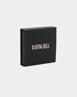 Raising Hell Women's Queen Hoop Earrings Gold -Mitchell & Ness Shop 09000682 YG200 default 0070