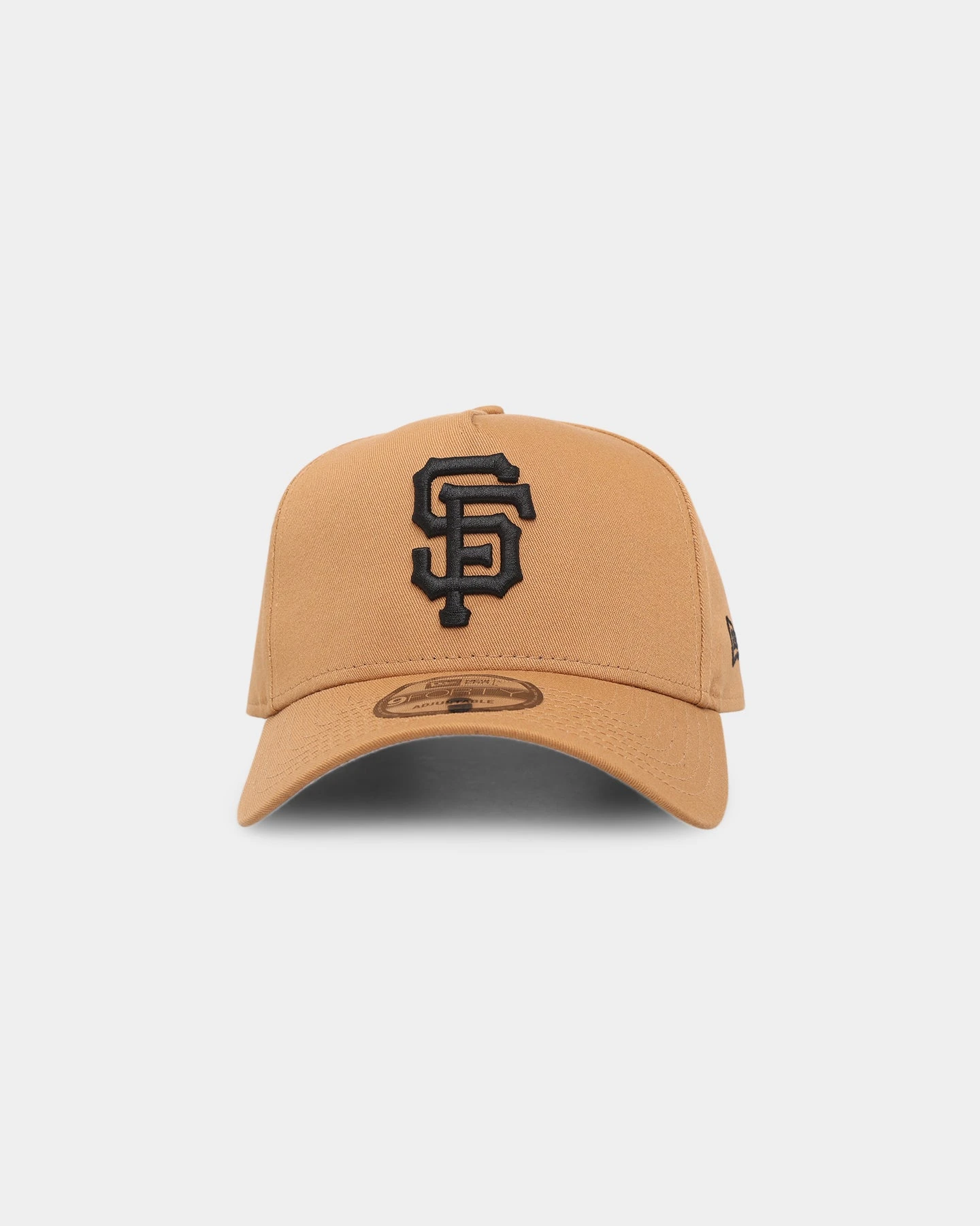 New Era San Francisco Giants 9FORTY A-Frame Snapback Wheat New Era San Francisco Giants 9FORTY A-Frame Snapback Wheat -Mitchell & Ness Shop 191322923853 default 0005