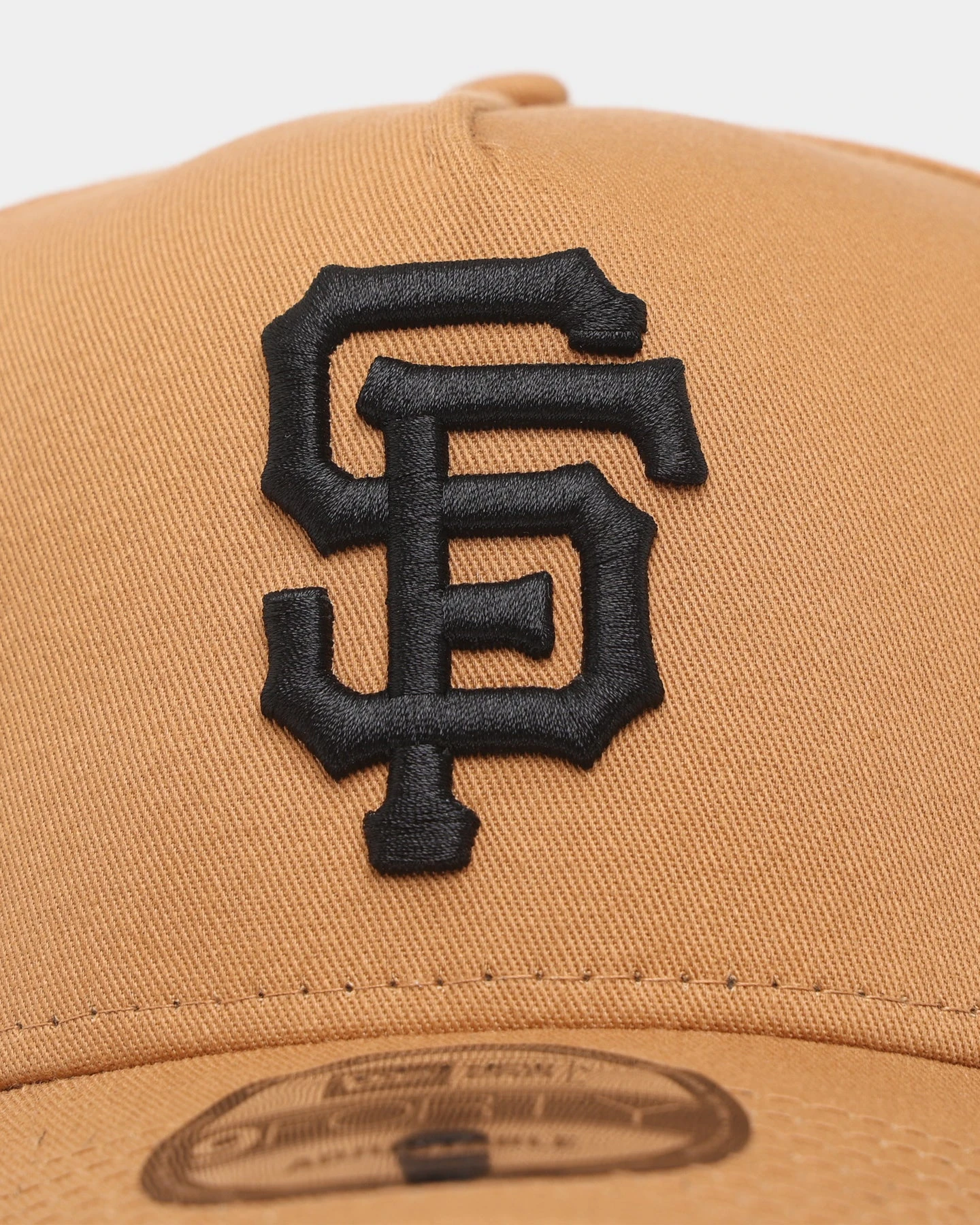 New Era San Francisco Giants 9FORTY A-Frame Snapback Wheat New Era San Francisco Giants 9FORTY A-Frame Snapback Wheat -Mitchell & Ness Shop 191322923853 default 0045