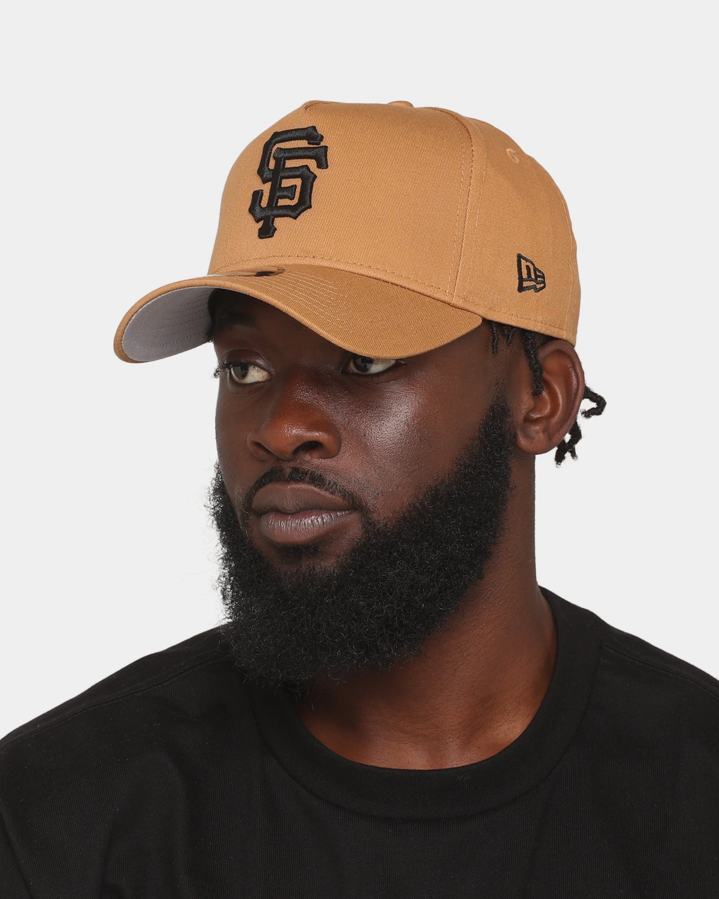 New Era San Francisco Giants 9FORTY A-Frame Snapback Wheat New Era San Francisco Giants 9FORTY A-Frame Snapback Wheat -Mitchell & Ness Shop 191322923853 mens 0011