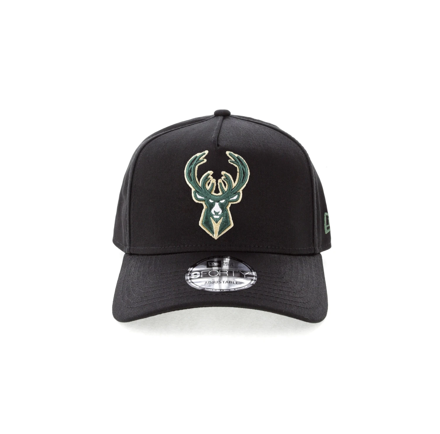 New Era Milwaukee Bucks NBA 9FORTY A-Frame Snapback Black New Era Milwaukee Bucks NBA 9FORTY A-Frame Snapback Black -Mitchell & Ness Shop 192525849919 normal 0010 scaled