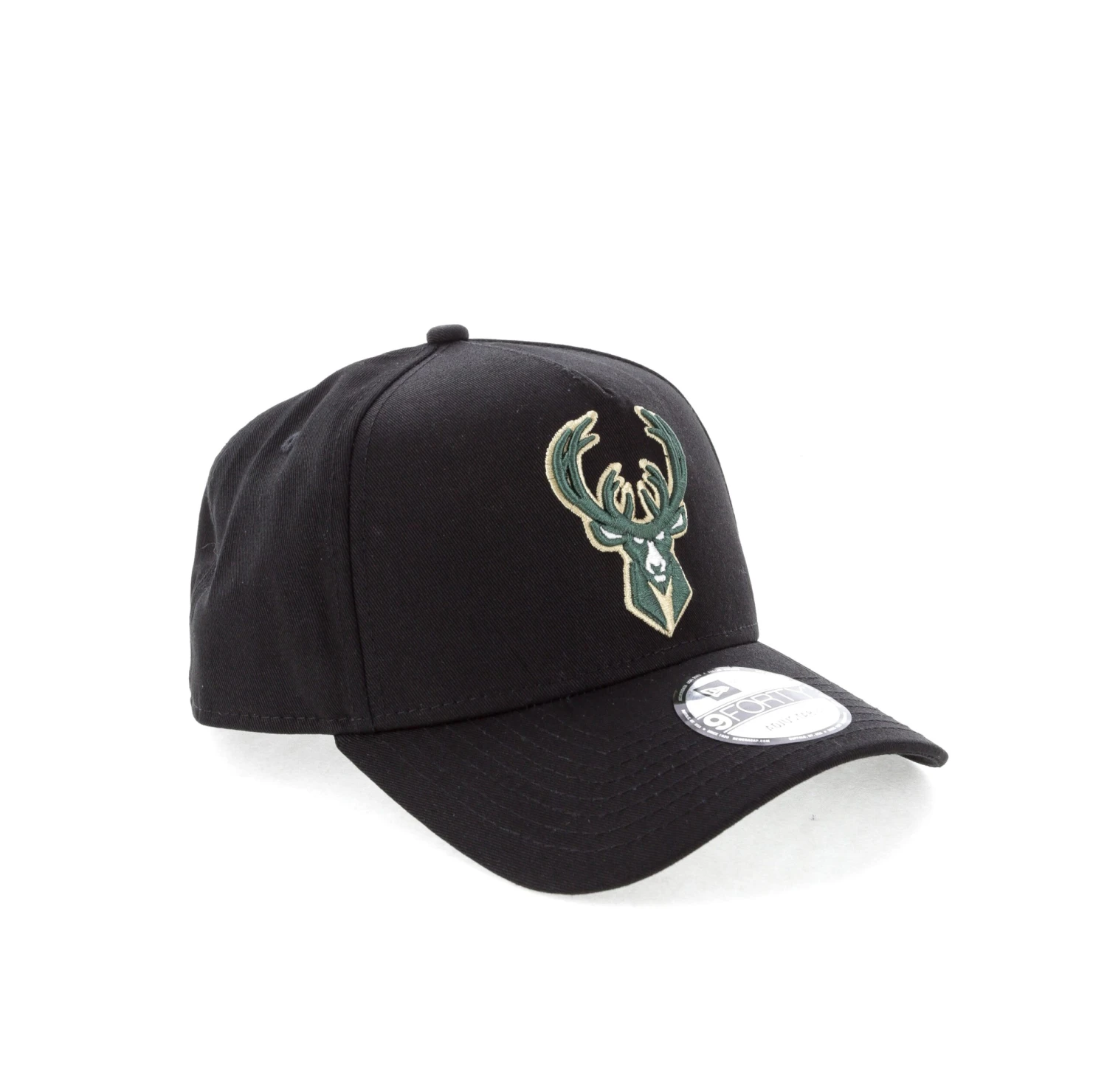 New Era Milwaukee Bucks NBA 9FORTY A-Frame Snapback Black New Era Milwaukee Bucks NBA 9FORTY A-Frame Snapback Black -Mitchell & Ness Shop 192525849919 normal 0050 scaled