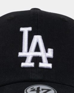 '47 BRAND 47 Brand Los Angeles Dodgers Clean Up Strapback Black 6 '47 BRAND 47 Brand Los Angeles Dodgers Clean Up Strapback Black -Mitchell & Ness Shop 194165059871 default 000050