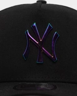 New Era New York Yankees 'Metal Badge' 9FORTY K-Frame Snapback Black/Iridescent 6 New Era New York Yankees 'Metal Badge' 9FORTY K-Frame Snapback Black/Iridescent -Mitchell & Ness Shop 194457736480 default 00050