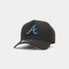 New Era Atlanta Braves 'Metal Badge' 9FORTY K-Frame Snapback Black/Iridescent