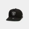 New Era Men's Raiders Mini Logo Old Golfer Snapback Black/OTC -Mitchell & Ness Shop 194848930305 default 0010