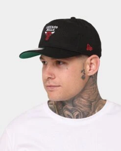 New Era Men's Chicago Bulls Mini Logo Old Golfer Snapback Black/OTC 9 New Era Men's Chicago Bulls Mini Logo Old Golfer Snapback Black/OTC -Mitchell & Ness Shop 194848930459 mens 0100