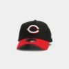 New Era Cincinnati Reds OTC 9FORTY A-Frame Snapback Black/Red -Mitchell & Ness Shop 195131918123 default 0020 0273723f c5cf 4726 b171 b54a7fc8f5c5