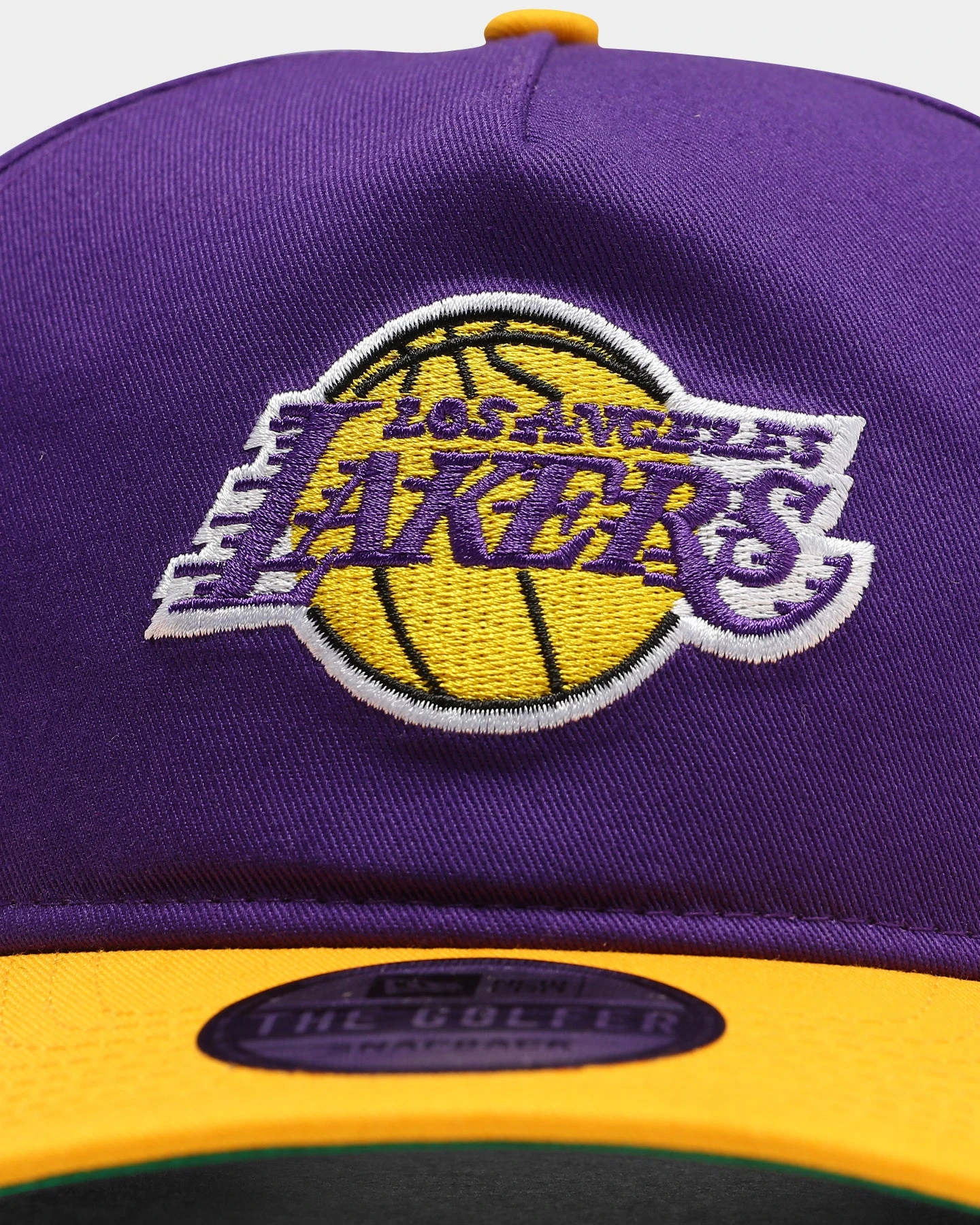 New Era Los Angeles Lakers Old Golfer Snapback Purple/Yellow New Era Los Angeles Lakers Old Golfer Snapback Purple/Yellow -Mitchell & Ness Shop 195488150696 default 0060