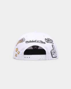 Mitchell & Ness Chicago Bulls 'Hand Drawn' Original Fit Snapback White -Mitchell & Ness Shop 195563796481 default 0020