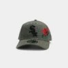 New Era Chicago White Sox Rose Hit 9FORTY A-Frame Snapback Olive/Black