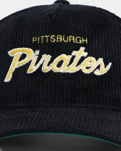 New Era Pittsburgh Pirates "Black Cord" Old Golfer Snapback Black -Mitchell & Ness Shop 195599743183 default 0060