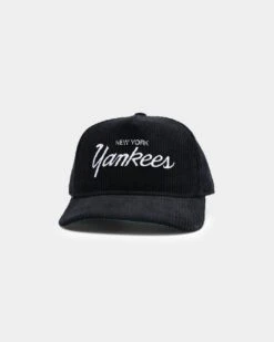 New Era New York Yankees "Black Cord" Old Golfer Snapback Black