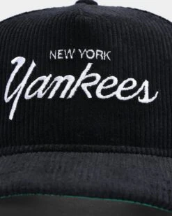 New Era New York Yankees "Black Cord" Old Golfer Snapback Black -Mitchell & Ness Shop 195599743282 default 0060