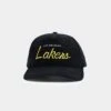 New Era Los Angeles Lakers "Black Cord" Old Golfer Snapback Black -Mitchell & Ness Shop 195599743497 default 0020