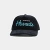 New Era Charlotte Hornets "Black Cord" Old Golfer Snapback Black