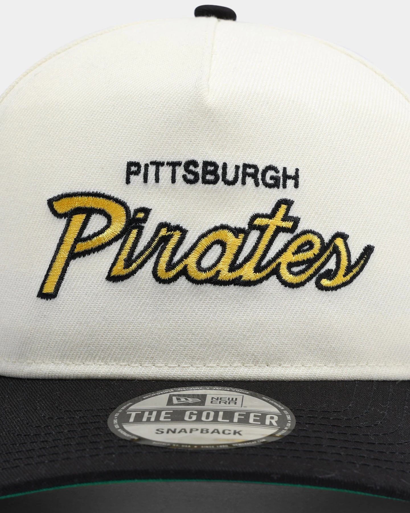 New Era Pittsburgh Pirates Off White Script Old Golfer Snapback Off White New Era Pittsburgh Pirates Off White Script Old Golfer Snapback Off White -Mitchell & Ness Shop 195599784070 default 0060