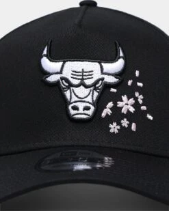 New Era Chicago Bulls Black Blossom 9FORTY A-Frame Snapback Black/Blossom 7 New Era Chicago Bulls Black Blossom 9FORTY A-Frame Snapback Black/Blossom -Mitchell & Ness Shop 195853066942 default 0060