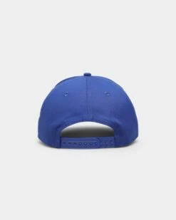 New Era New York Knicks 'Oversized Team Logo' Old Golfer Snapback Blue/Orange -Mitchell & Ness Shop 195853390276 default 0020