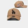 New Era Los Angeles Dodgers World Series Wheat 9FORTY A-Frame Snapback Medium Beige