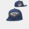 New Era New Orleans Pelicans NBA Back-Half '21-'22 59FIFTY Fitted Dark Blue -Mitchell & Ness Shop 196172365860 default 0010