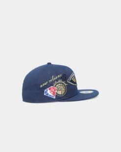 New Era New Orleans Pelicans NBA Back-Half '21-'22 59FIFTY Fitted Dark Blue -Mitchell & Ness Shop 196172365860 default 0030
