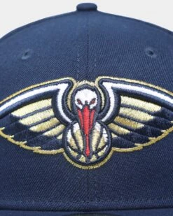 New Era New Orleans Pelicans NBA Back-Half '21-'22 59FIFTY Fitted Dark Blue -Mitchell & Ness Shop 196172365860 default 0050