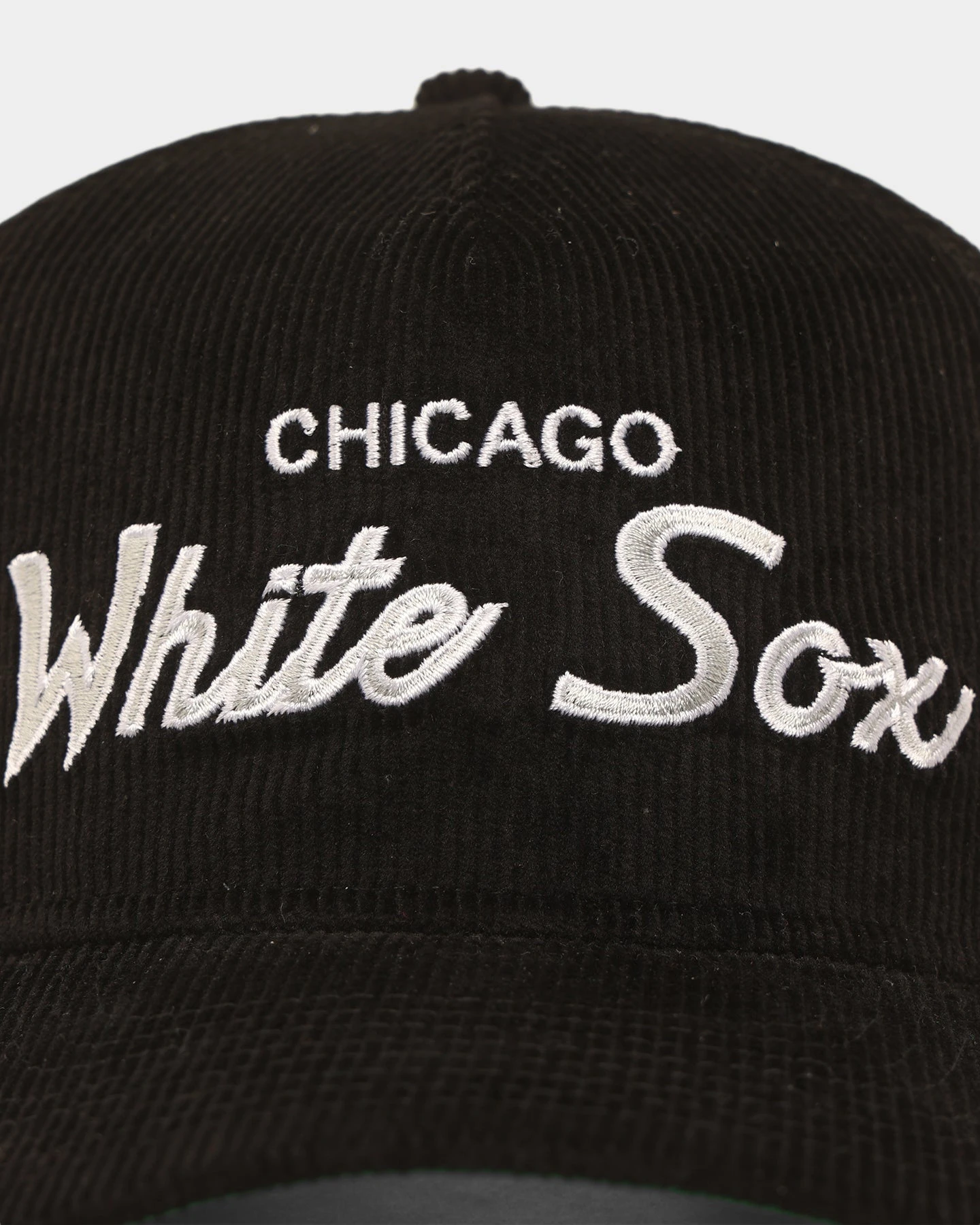 New Era Chicago White Sox 'Corduroy Script' Golfer Snapback Original Team Colours New Era Chicago White Sox 'Corduroy Script' Golfer Snapback Original Team Colours -Mitchell & Ness Shop 196172746935 default 0050