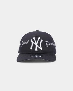 New Era New York Yankees 'Shadow Team Logo' Old Golfer Snapback Original Team Colours