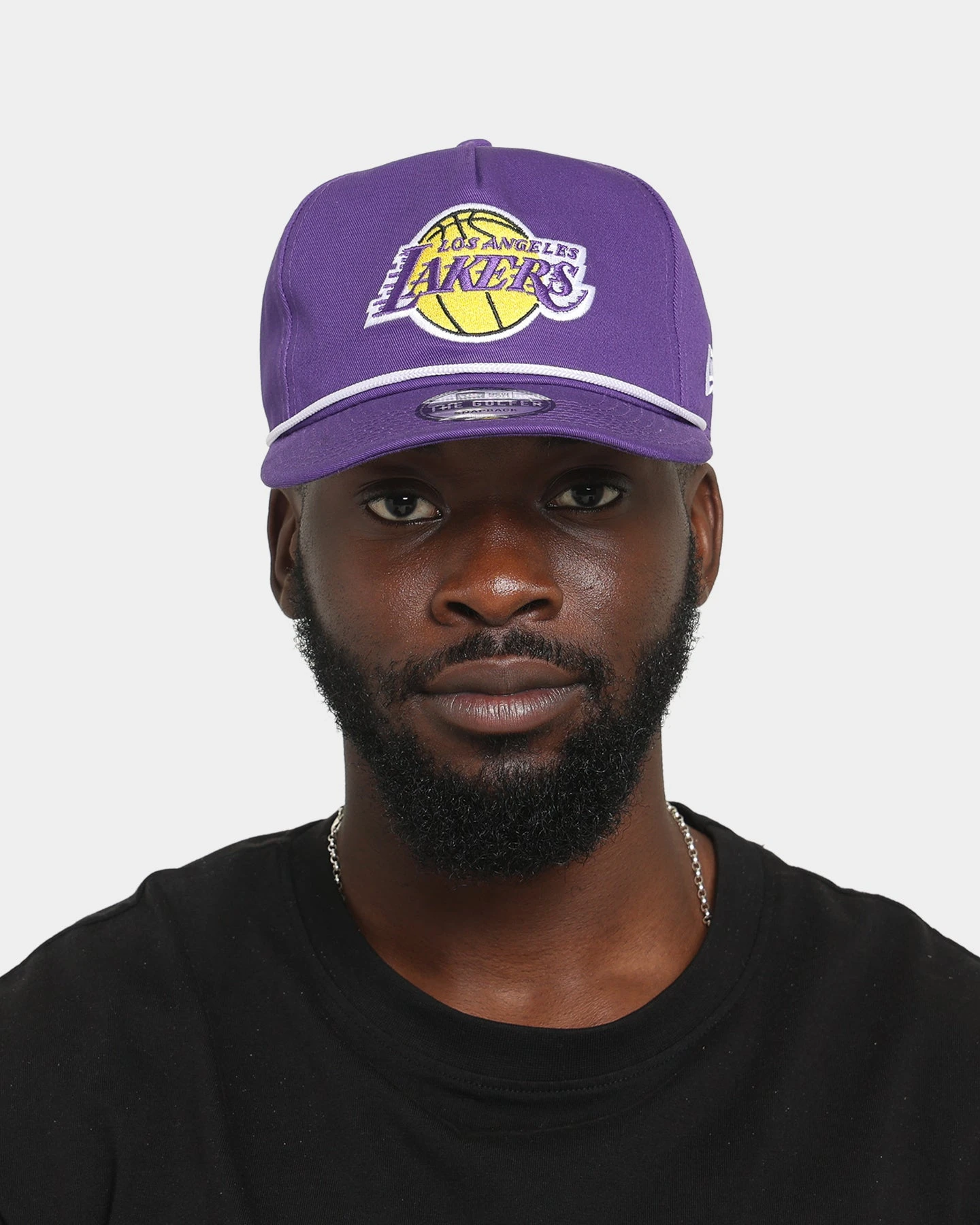 New Era Los Angeles Lakers 'The Rope' Old Golfer Snapback Team Colours New Era Los Angeles Lakers 'The Rope' Old Golfer Snapback Team Colours -Mitchell & Ness Shop 196174909345 mens 0011