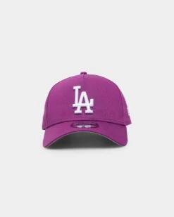 New Era Los Angeles Dodgers 'Orchid' 9FORTY A-Frame Snapback Orchid/White