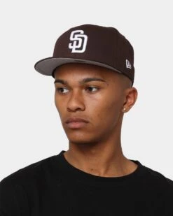 New Era San Diego Padres 40 Years 'Team Colour World Series' 59FIFTY Fitted Brown 10 New Era San Diego Padres 40 Years 'Team Colour World Series' 59FIFTY Fitted Brown -Mitchell & Ness Shop 196175116148 mens 0100
