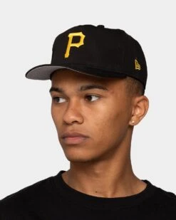 New Era Pittsburg Pirates 'OG Team Colour World Series Side Patch' Old Golfer Snapback Original Team Colours 9 New Era Pittsburg Pirates 'OG Team Colour World Series Side Patch' Old Golfer Snapback Original Team Colours -Mitchell & Ness Shop 196175310003 mens 0100