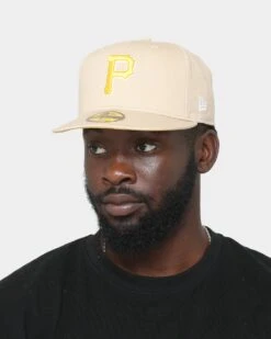 New Era Pittsburg Pirates 1979 'Tumbleweed World Series' 59FIFTY Fitted Tumbleweed -Mitchell & Ness Shop 196175311000 mens 0100